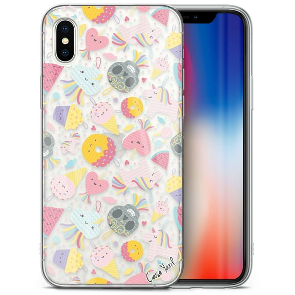 Case Yard iPhone-XS-Max Case Clear Soft & Flexible TPU Ultra Low Profile Slim Fit Thin Shockproof Transparent Bumper Protective Cover Drop Protective Cell Phone Cases (Pinata)