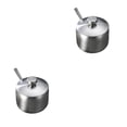 thumbnail image 1 of Tarro de Azúcar de Acero Inoxidable Cateissary con Cuchara y Tapa Plata, 1 of 6