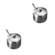 thumbnail image 1 of Tarro de Azúcar de Acero Inoxidable Cateissary con Cuchara y Tapa Plata, 1 of 6
