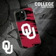thumbnail image 2 of Oklahoma Sooners HD Phone Case Compatible with MagSafe Apple iPhone 11 (Paint Stripe) by Affinity Bands, 2 of 4