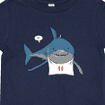 thumbnail image 4 of Inktastic Shark Dinner Boys or Girls Baby T-Shirt, 4 of 5