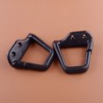 thumbnail image 1 of 2x Black for SEAT Belt Shoulder Guide Clip Loops Fit for Chevy Camaro Firebird, 1 of 4