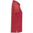 thumbnail image 5 of Holloway Sportswear S Womens Repreve® Eco Polo Scarlet Heather 222775, 5 of 5