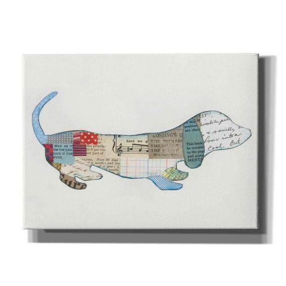 Epic Graffiti 'Good Dog III' by Courtney Prahl, Canvas Wall Art, 54"x40"