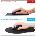 thumbnail image 2 of Mouse Pad,gel Gaming Keyboard And Mouse Wrist Rest Mat Pad, Ergonomic Memory Foam Wrist, 2 of 5