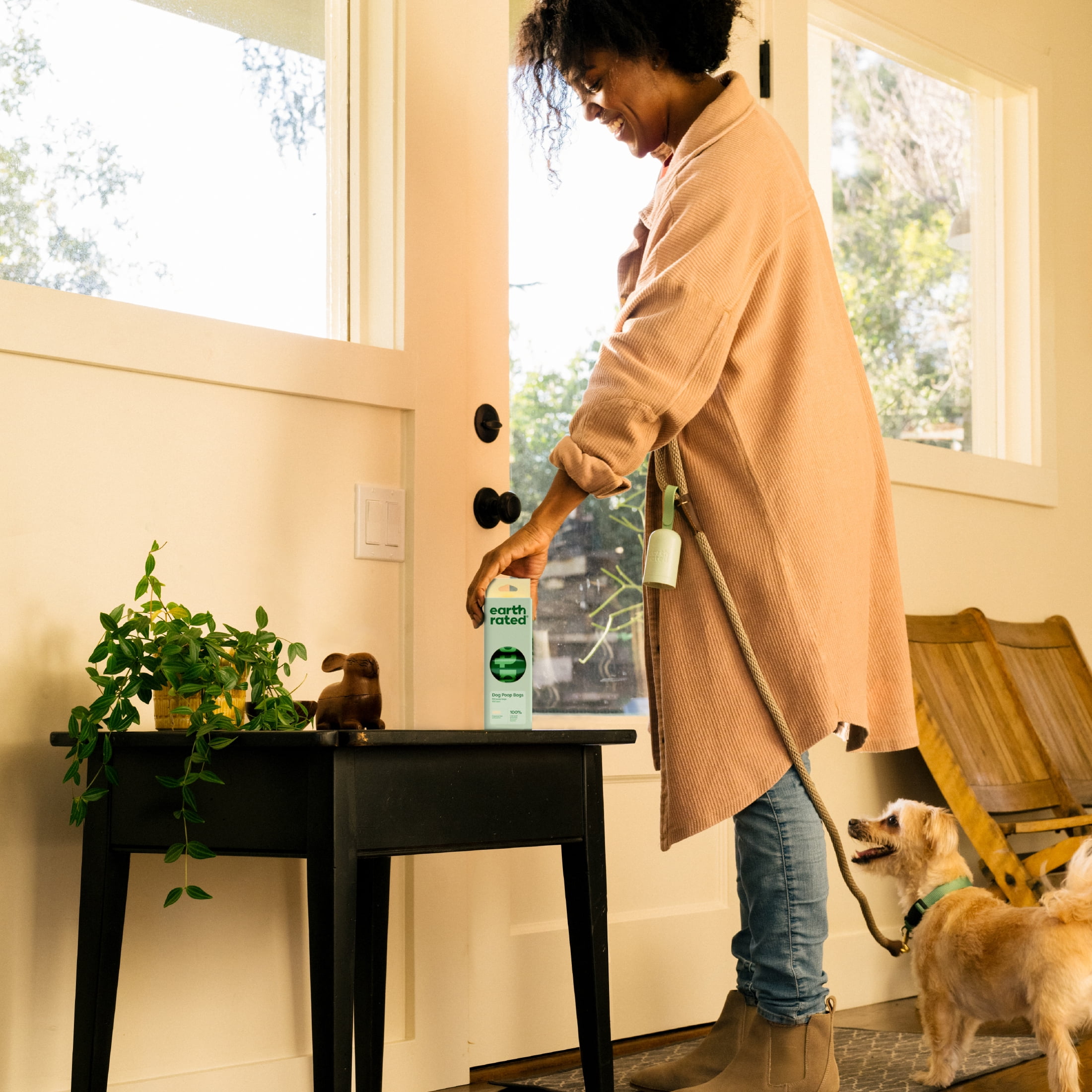 Earth Rated Leak-Proof Dog Poop Bags, Unscented, 100 Count