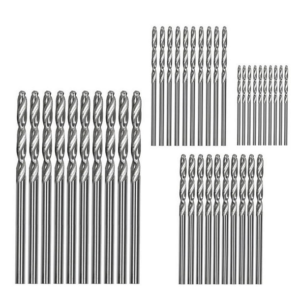 40Pcs acero 1/1.5/2/2.5/3mm broca de alta velocidad de la herramienta revestida de titanio Set Herramientas y mejoras para el hogar