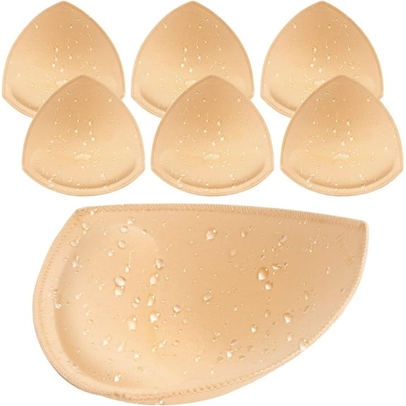 Waterproof Swimsuit Bra Inserts Pads - Removable Bathing