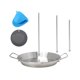 thumbnail image 2 of Vertical Skewers Stainless Steel Vertical Grill With 10 Inch Detachable Nails Vertical Grill Skewer Nails For Whole Chicken Fish Sausages Steak, 2 of 8