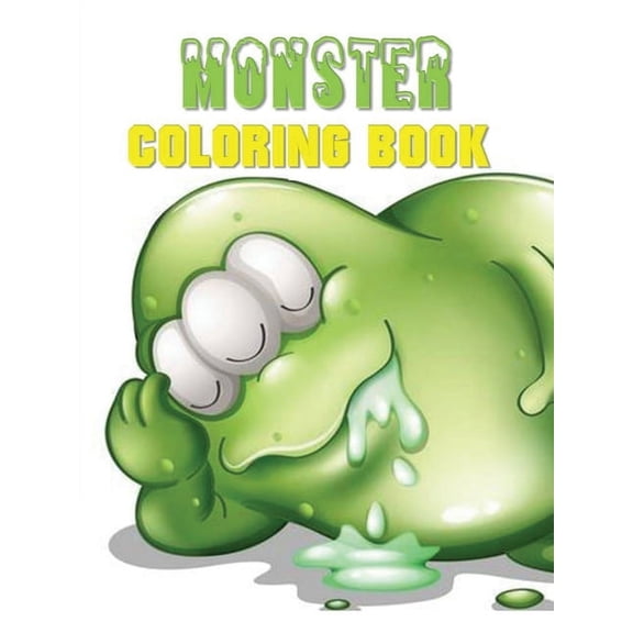 Monster Coloring Book, (Paperback)