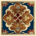 thumbnail image 3 of Zarris, Chariklia 15x15 Black Modern Framed Museum Art Print Titled - Vintage Woodblock III, 3 of 5