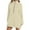 C-Beige347, variant on DHFJKG Women's Half Zip Side Slit Longline Sweatshirt Solid Color Casual Fall Winter Pullover Top Loose Fit Comfortable Athletic Wear Long Sleeve Stand Collar Cozy Tops