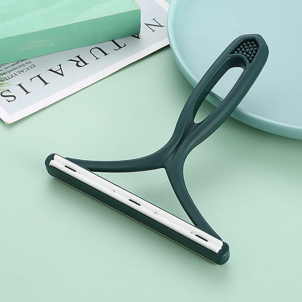 Xihbxyly Quitapelusas de Doble Cara, Cepillo de Afeitar Manual para Suéteres y Ropa, Limpiador de Pelos y Pelusas de Mascotas, Cuidado Rápido y Eficiente de Telas, Diseño Portátil, Cobre Duradero, Ta
