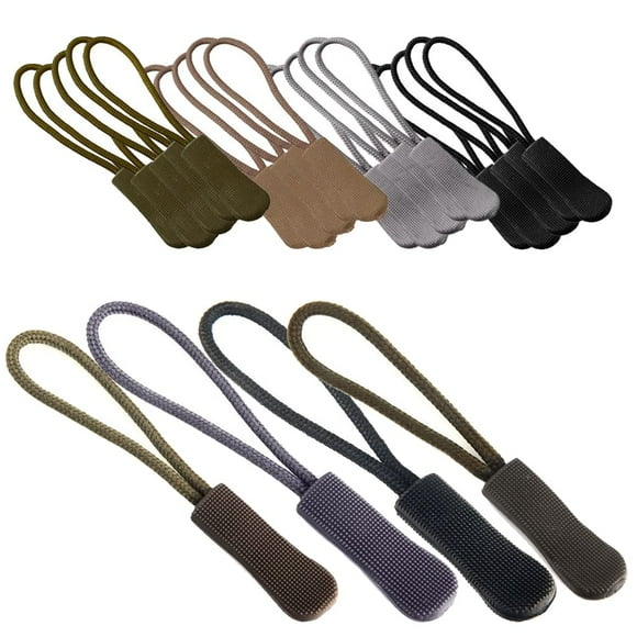 Akak Lot de 20 Extrémités de Cordon à Fermeture Éclair Couleurs Assorties Verrouillage Clip Boucle