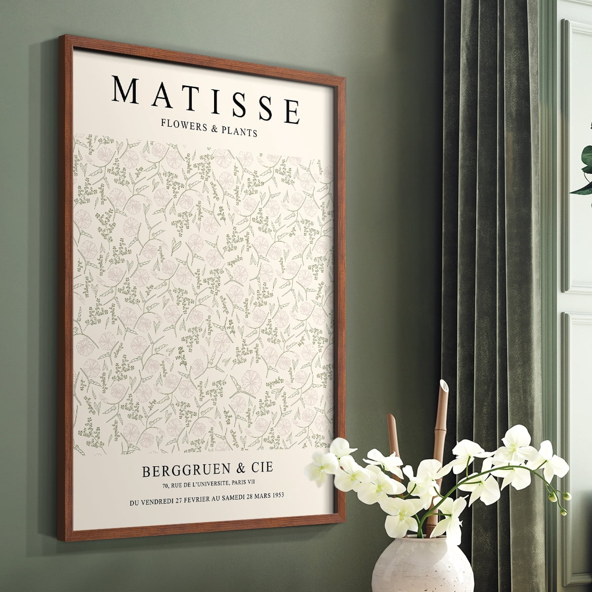 Matisse CCVI in Solid Wood 8 x 10 Framed Print