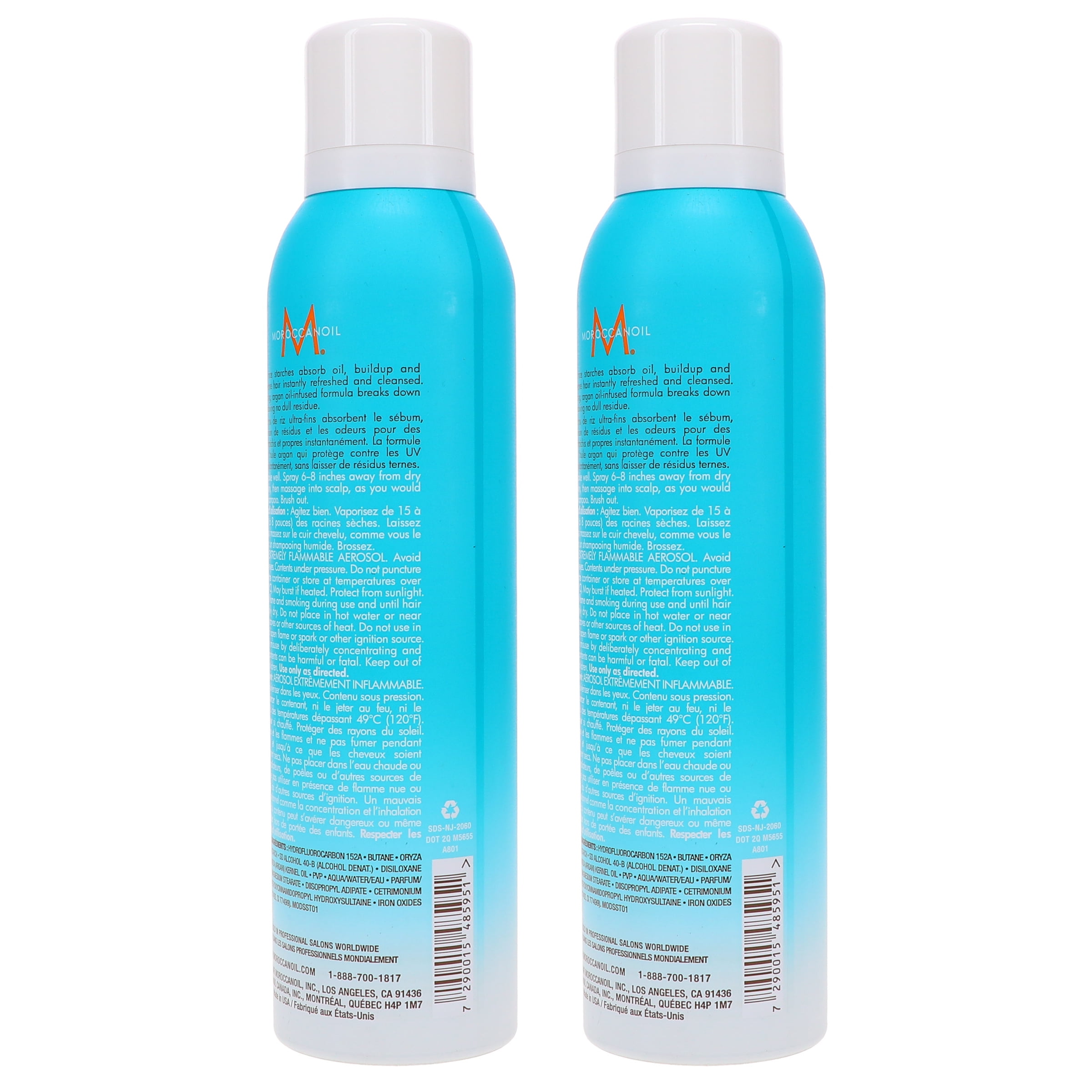 Moroccanoil Dry Shampoo Dark Tones 5.4 oz 2 Pack