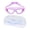 Purple, variant on Hariumiu Kids Swim Goggles for Kids 6-14, Anti-UV Silicone High Clarity Swimming Goggles for Swimming Pool Beach Boys Girls