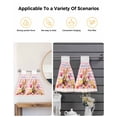 thumbnail image 5 of Easter Bunny Eggs Radish Hand Towel Household Bathroom Microfiber Absorbent Towel Kitchen Hanging Cleaning Cloth, 5 of 6