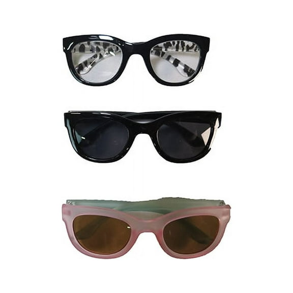 Chic Set of Glasses 3pc for 18in Doll