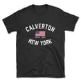 thumbnail image 1 of Calverton New York Patriot Men's Cotton T-Shirt, 1 of 1