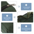 thumbnail image 4 of Yardwe Heavy Duty Canvas Tools Tote Bag Scratch Resistant Green for Storage Use, 4 of 9