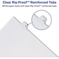 thumbnail image 2 of shiyou-Individual Legal Exhibit Dividers Style, 18, 25 Set/PK, 2 of 4