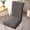 Gray, variant on Slipcovers High Back Chair Covers, Stretch Slipcovers for Dining Room Chairs, Elastic Seat Protectors for Kitchen Home, Washable Furniture Covers for Wedding Banquet Decor and Party Events