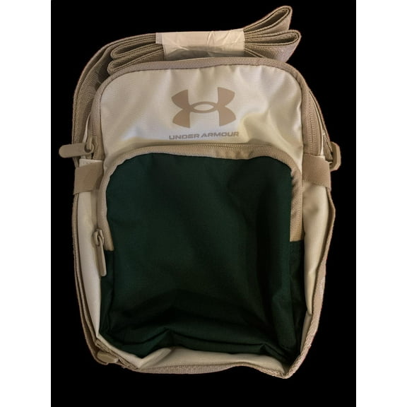 Under Armour unisex-adult Loudon Crossbody, (301) Forest Green/Tan/Tan One Size