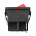 thumbnail image 4 of 16A/250VAC 20A/125VAC Red Indicator Light 4 Pin ON/OFF DPST Rocker Switch 12 Pcs,12 Switch, 4 of 4