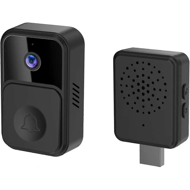 Smart Wireless Video Doorbell, Wifi Intelligent Video Doorbell, Anti-theft Doorbell