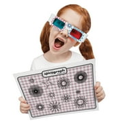 spirograph 3D الأصلي من playmonster. التصاميم التي يبدو أنها تقفز من الصفحة باستخدام spirograph 3d!