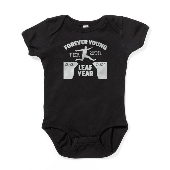 CafePress - Forever Young Feb 29Th Leap Year Body Suit - Cute Infant Bodysuit Baby Romper - Size Newborn - 24 Months