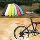 thumbnail image 5 of Guardabarros trasero delantero de MTB de 14 "/16"/20 "guardabarros de plástico guardabarros Verde, 5 of 9
