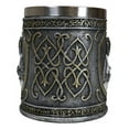 thumbnail image 5 of Scroll Patterned Coat Of Arms Medieval Templar Crusader Knight Tankard Mug 15oz, 5 of 9