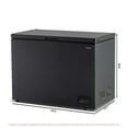 thumbnail image 6 of Frigidaire 10 Cu. ft. Garage Ready Chest Freezer in Black Granite Finish, Large Deep Freezer for Garage, Kitchen, Basement, Bulk Food Storage, 6 of 19