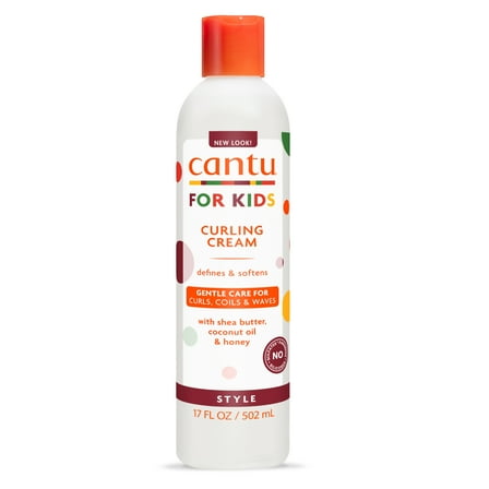 Cantu Care for Kids Curling Cream with Shea Butter Value Size, 17 oz.