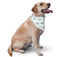 thumbnail image 2 of Goofa Leaf Print Green Printing Dog Bandana ,Cat Scarf Adjustable Bib Handkerchief Accessories for Dogs Cats,Pet scarf,Pet fashion, 2 of 6