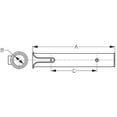 thumbnail image 2 of Sea Dog Fishing Rod Holder 325121-1 Side Mount; Holds One Rods Up To 1-3/4 Inch Diameter Rod; White; Polypropylene; 11-11/16 Inch Height, 2 of 2