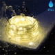 thumbnail image 5 of RGB Smart LED String Lights Bluetooth Cell Phone APP Remote Control String For Christmas Tree Holiday Patio Camping Decor With 24 Key Remote Controler, 5 of 5