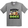 thumbnail image 3 of Inktastic Rescue All the Dogs Youth T-Shirt, 3 of 5
