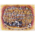 thumbnail image 2 of Bell, Bill 18x15 White Modern Wood Framed Museum Art Print Titled - Too Many  Notes, 2 of 4
