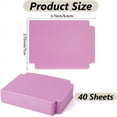 thumbnail image 2 of 1set Plastic Playing Board Game Card Separator Trading Card Dividers Plum 94x70x0.5mm 40 sheets/set, 2 of 9