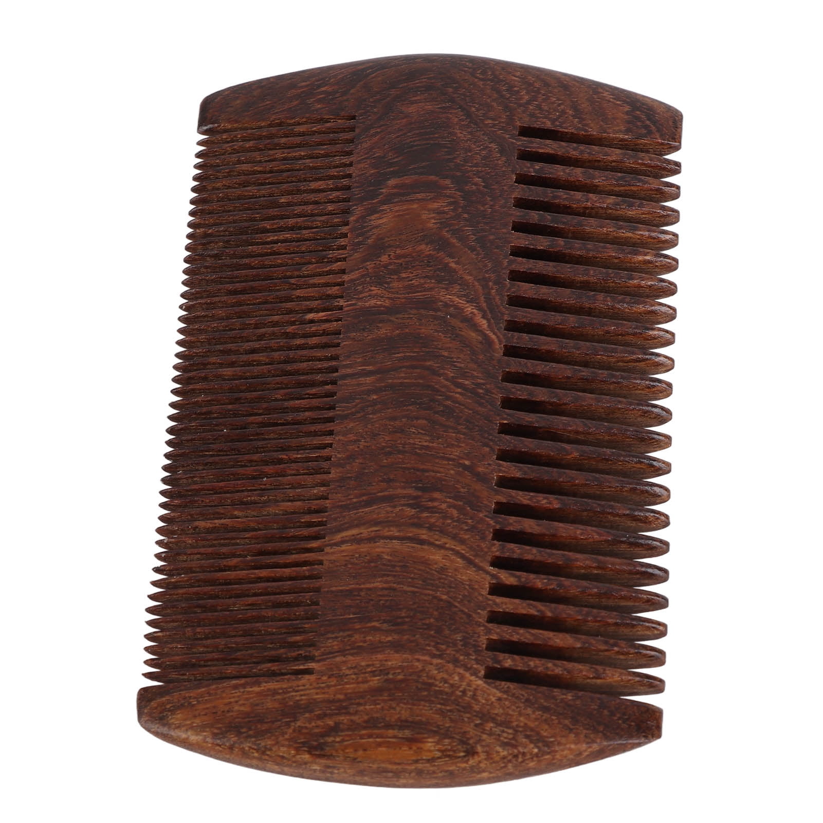 NFTIGB Double Sided Lice Comb Wide Fine Teeth Remove Louse Prevent Static Wooden Beard Mustache Comb[cite: 1]