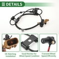 thumbnail image 4 of Unique Bargains ABS Wheel Speed Sensor ABS Sensor Anti-lock Braking System Sensor No.956711E100 for Hyundai Accent 2005-2011 1 Pc Front Right, 4 of 7