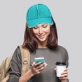 thumbnail image 2 of Audhol Baseball Cap Corduroy Cap Sports Hats Warm Winter Outdoor Travel Birthday Gift Baseball Cap for Men Womens Gorras Para Hombres Mint Green One Size, 2 of 5