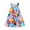 Multicolor, variant on Odeerbi Toddler Girls Tank Dress Floral Sun Dress 2-7 Years Children's New Wind Dress Printed Floral Princess Skirt Multicolor