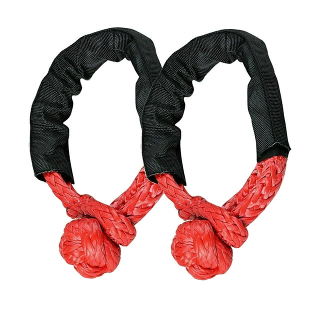Grillete suave flexible Zulema Correa de Cuerda de recuperación 1/2' X 22 pulgadas rojo