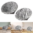 thumbnail image 1 of 2 × Fundas para sillas de platillos Silla Poliéster estirable para protección de muebles de hotel Restaurante EstiloD Macarena funda de asiento, 1 of 8