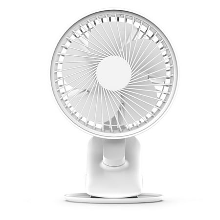 

BOOMTB Portable Desktop Electric Fan 2000mAh USB Rechargeable Clip on Fan for Office