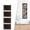 D, variant on 5x7 Wall Hanging Picture Frames Collage with 4 Openings, #C